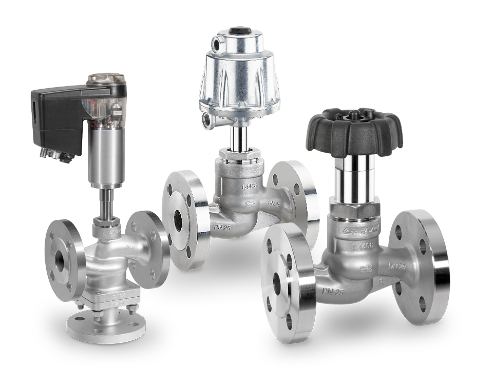 Универсалени седлови клапани