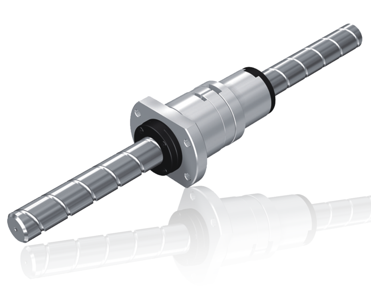 Сферичновинтова двойка с двойна гайка