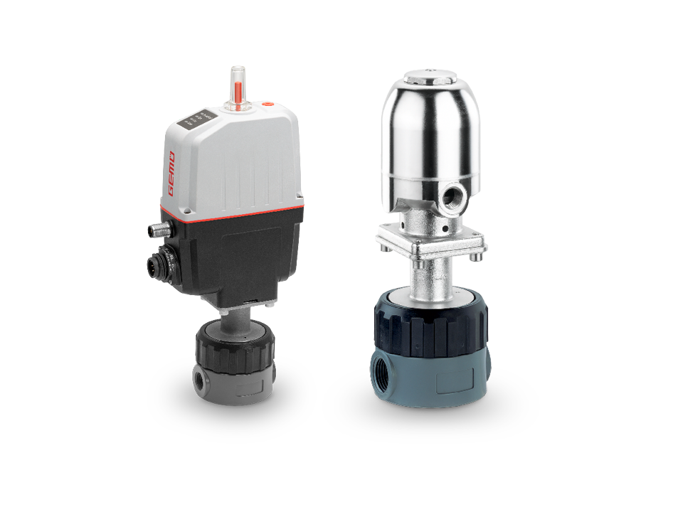 Пластмасови седлови клапани