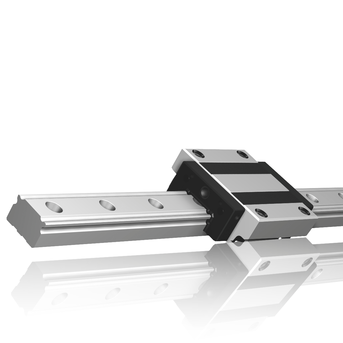 Линейно направляване с дълъг ход и висока товароносимост.
