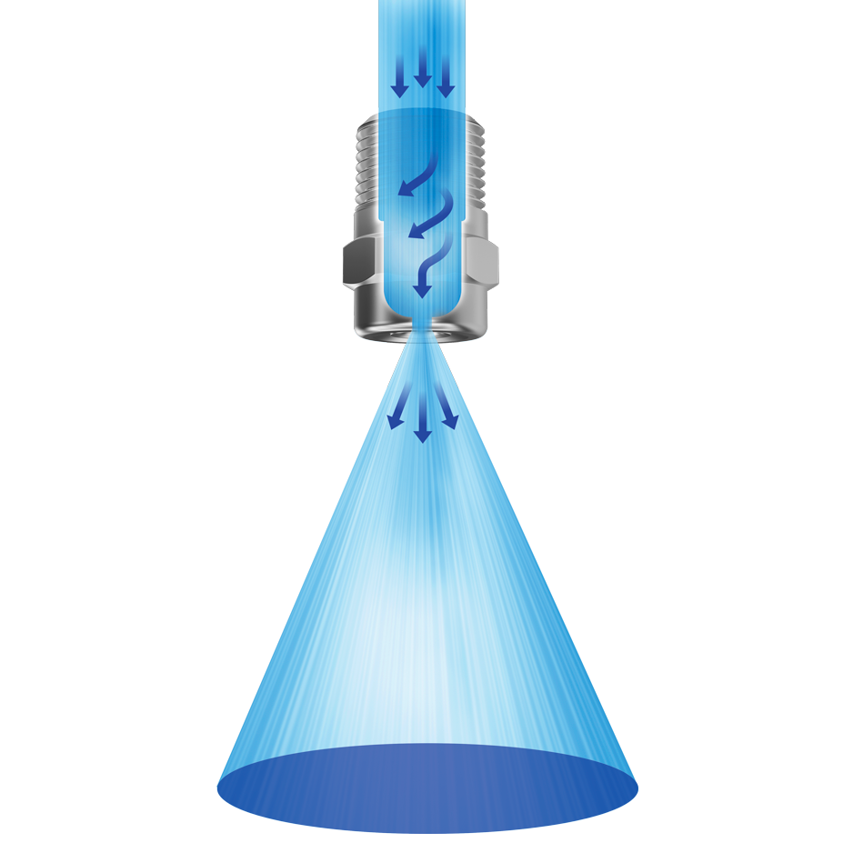 Аксиални дюзи с плътен конус 490/491