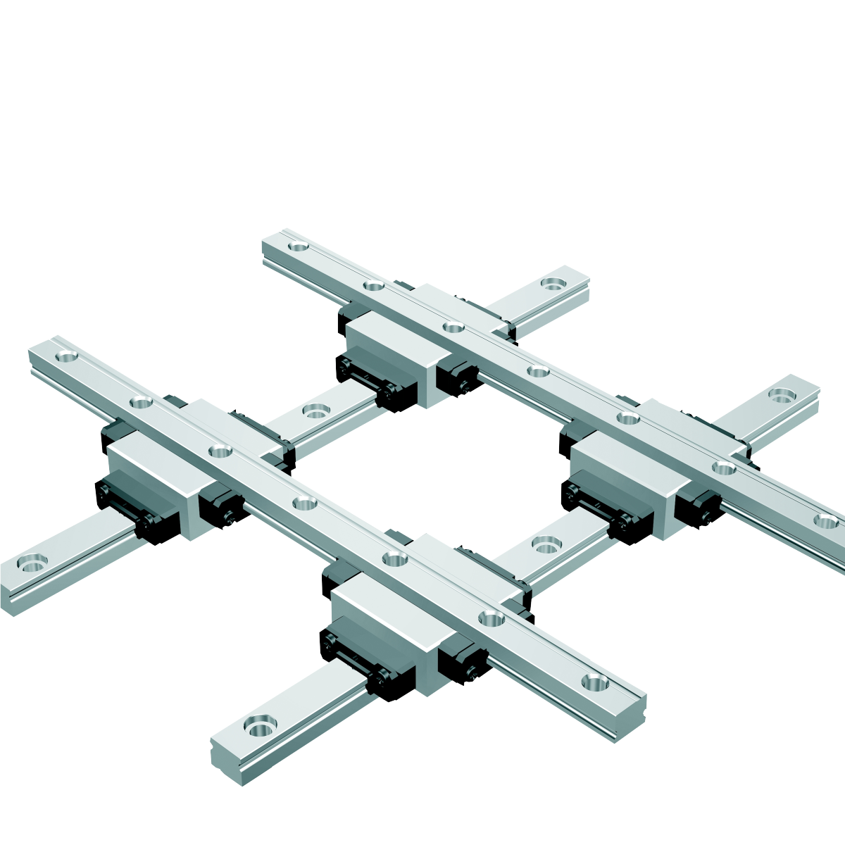 THK Миниатюрна направляваща тип **MX**