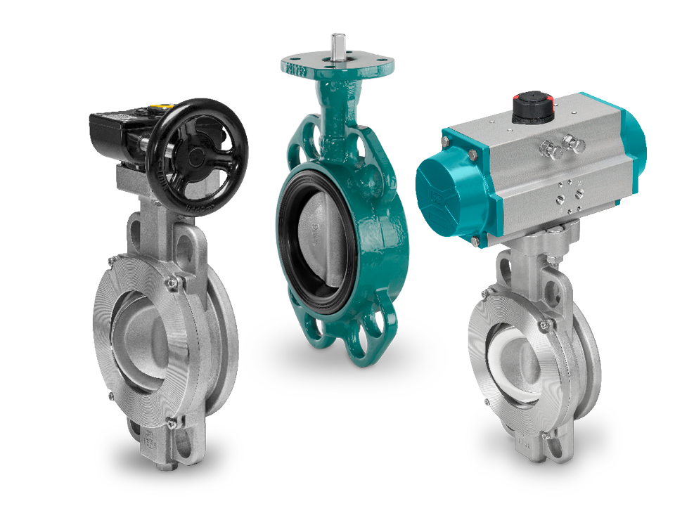 Метални бътерфлай клапи