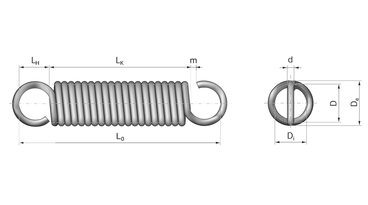 Пружина на опън
