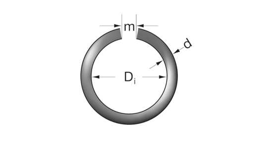 Форма A за вал според DIN 7993