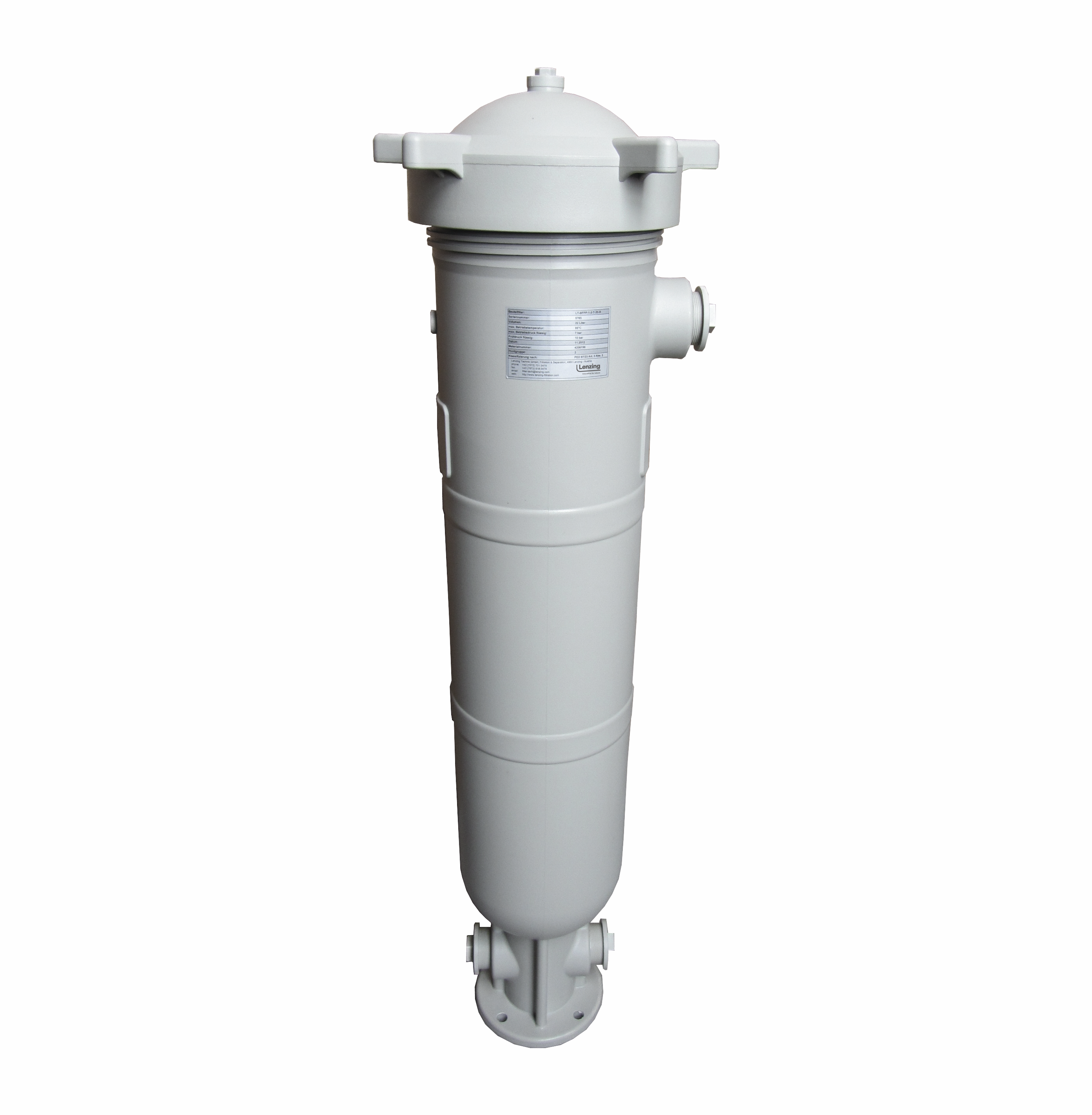 Пластмасово филтърно тяло за филтърни торби тип BFPP (размер 2)