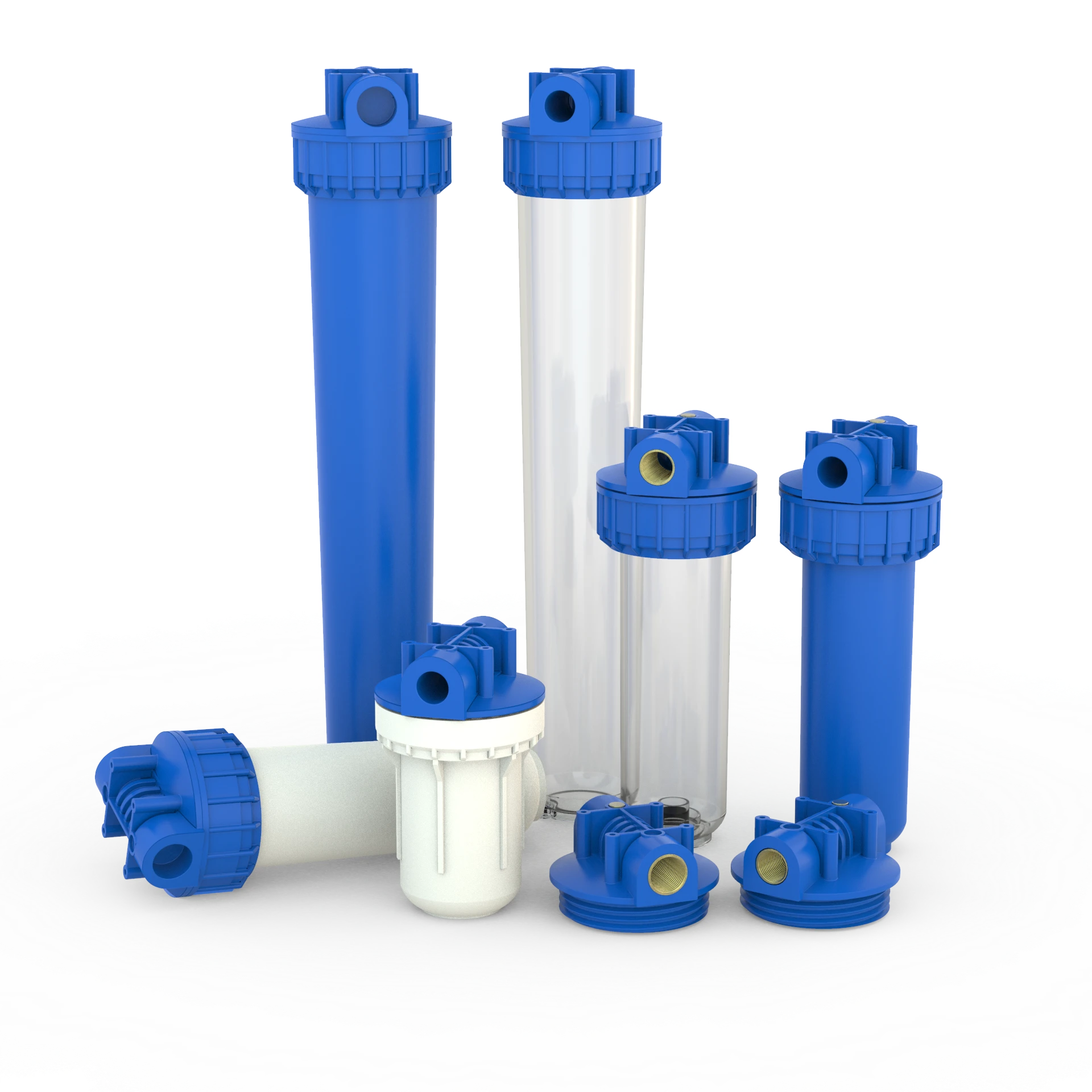 Филтърно тяло за патронни филтри, 3-частно