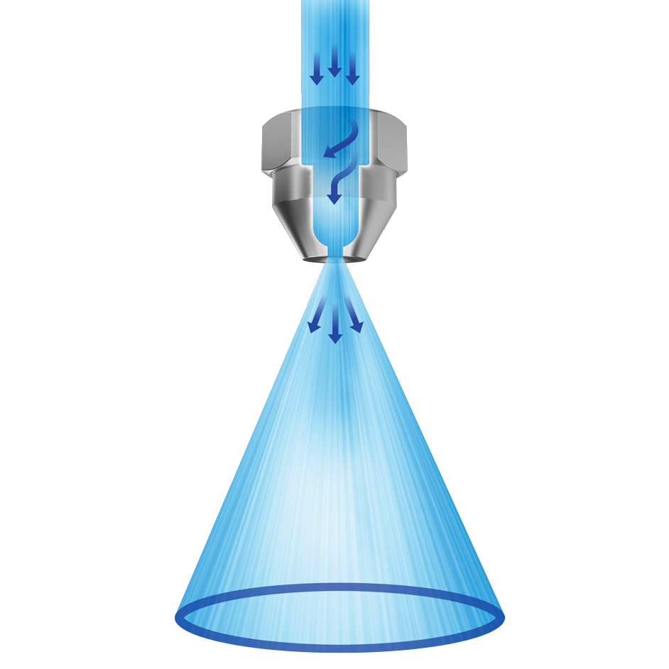 Аксиални дюзи с куха конусна струя 2TR