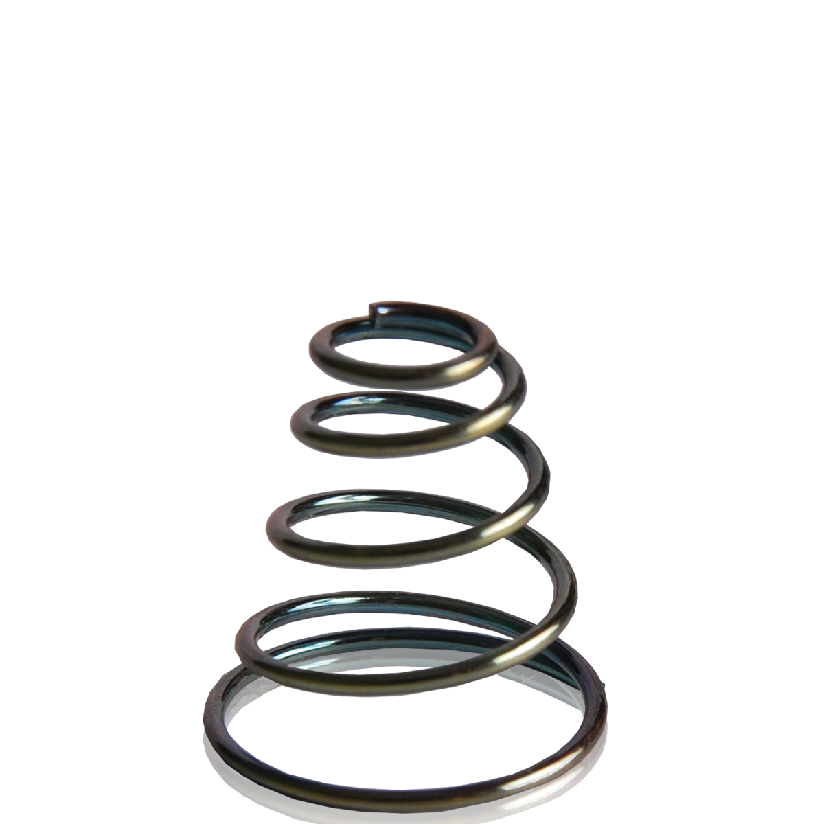 Коническа натискова пружина