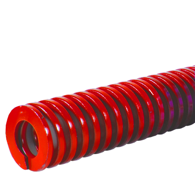 Червени щанцови пружини за  високо натоварване