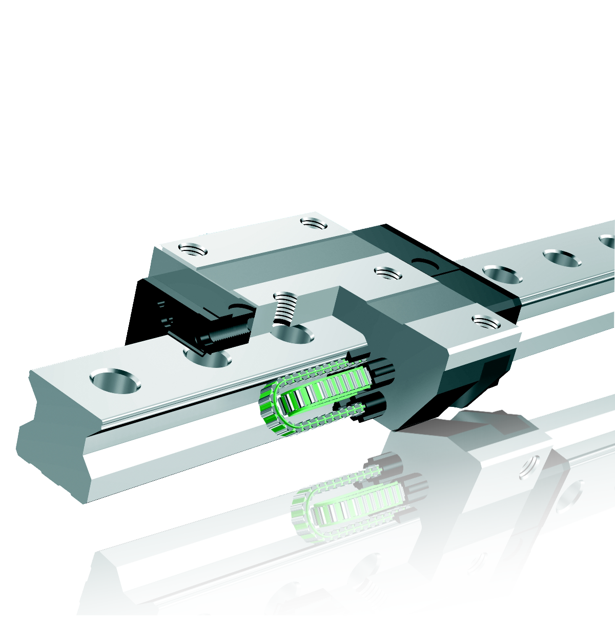 THK линейна направляваща тип SRN