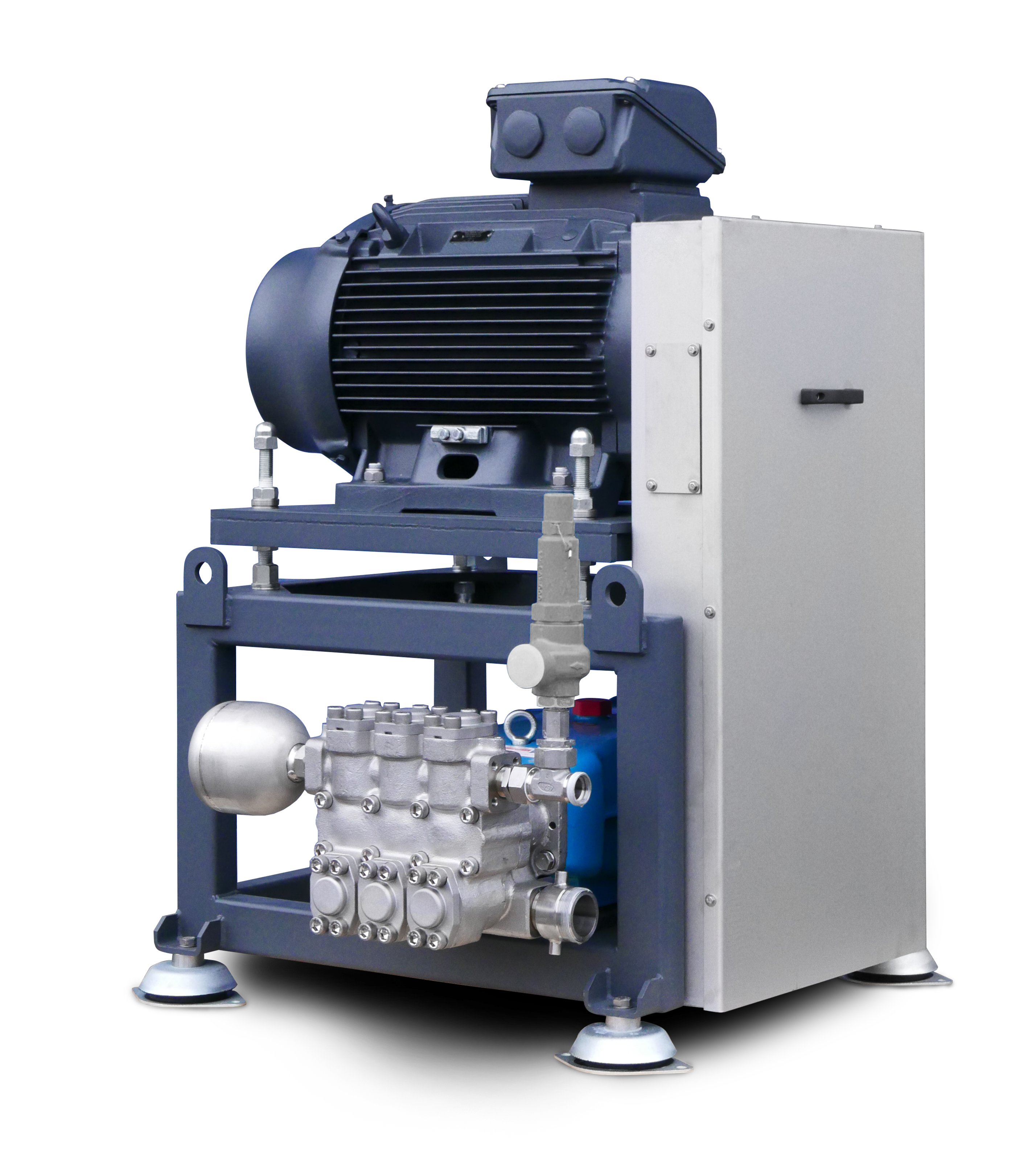 Агрегат върху кубична рама