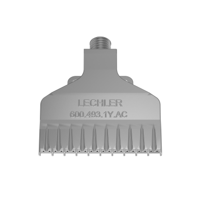 600.493 Многоканални дюзи за въздух с плоска струя