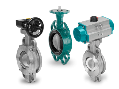 Метални бътерфлай клапи