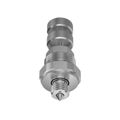 Регулиращ блок и запорна игла