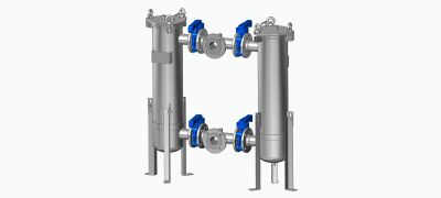 Двойно филтърно тяло за филтърни торби тип BFBES